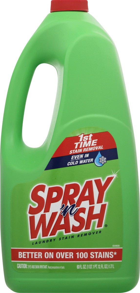 slide 4 of 9, Spray 'N Wash Laundry Stain Remover 60 oz, 60 fl oz