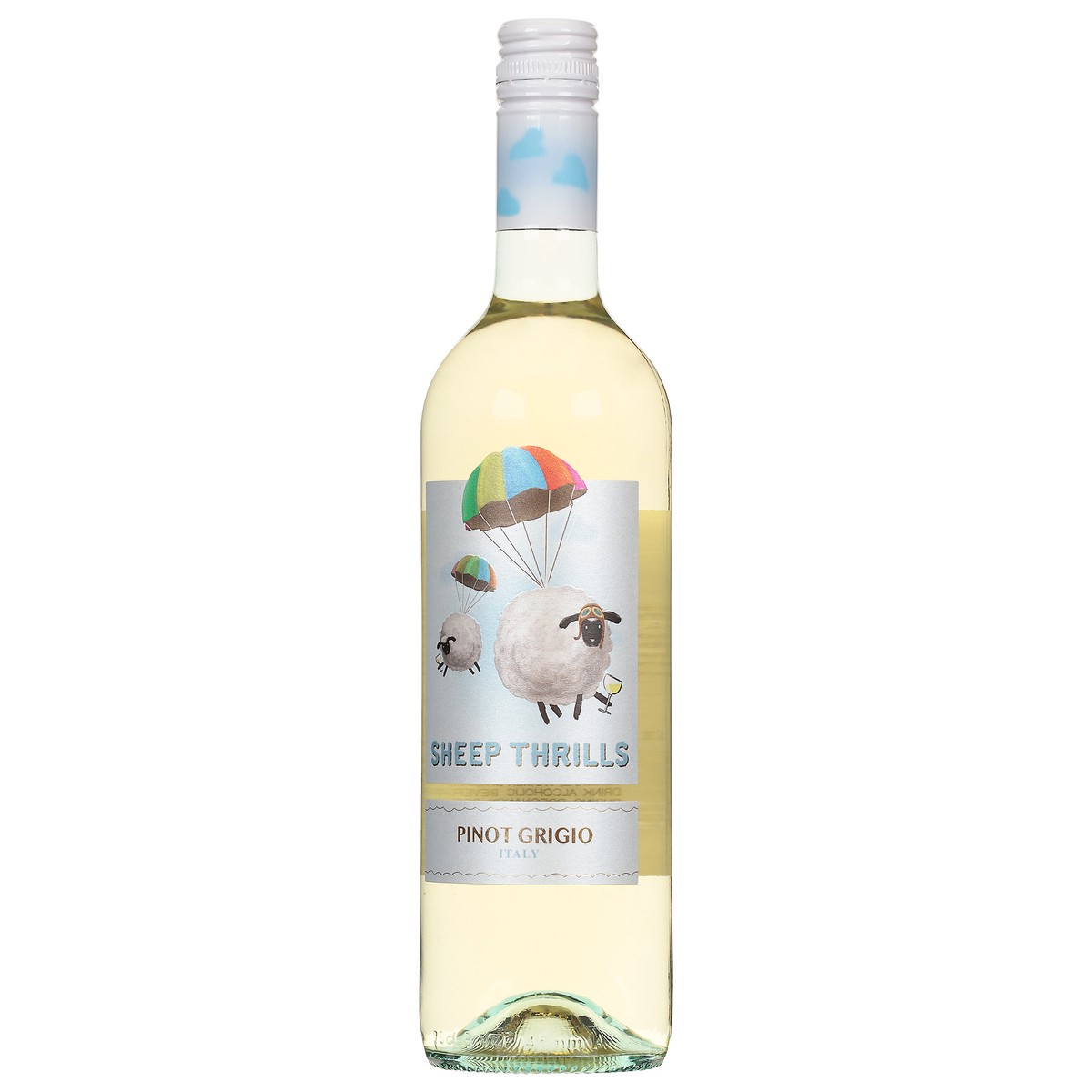 slide 9 of 9, Sheep Thrills Pinot Grigio, 750 ml