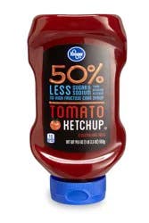 Kroger Reduced Sugar & Sodium Tomato Ketchup