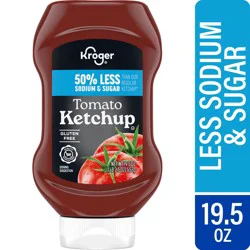 Kroger Reduced Sugar & Sodium Tomato Ketchup