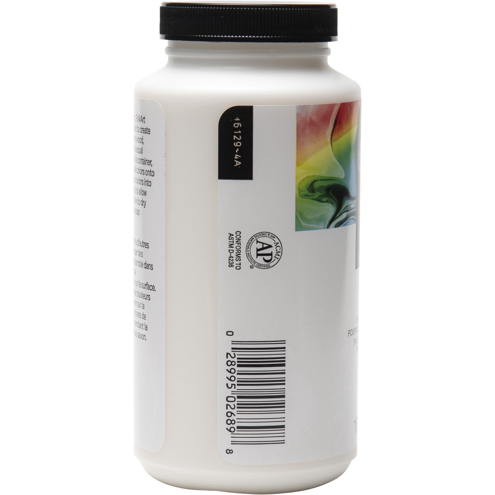 slide 4 of 4, Folkart Pouring Medium, 16 fl oz