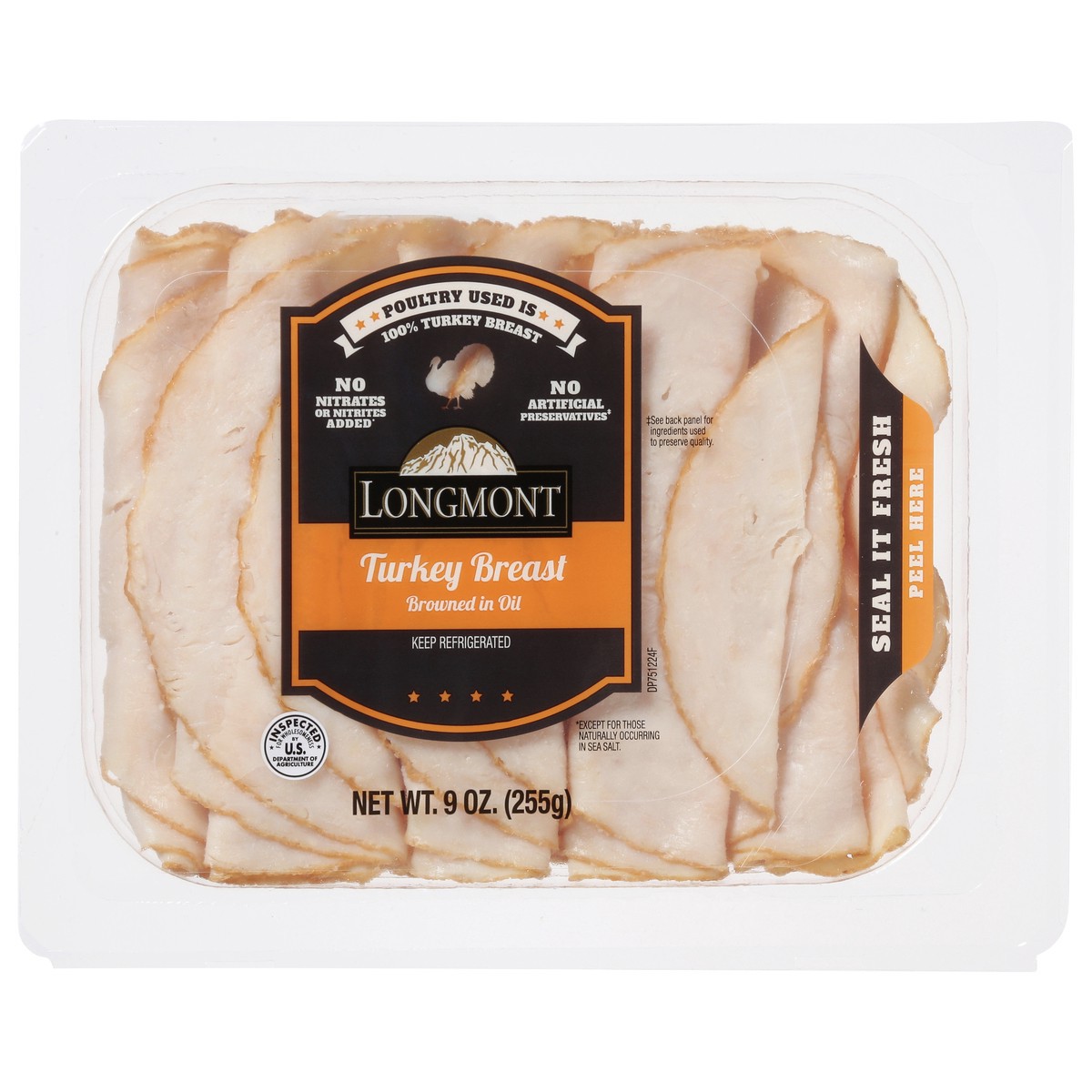 slide 8 of 13, Longmont Turkey Breast 9 oz, 9 oz