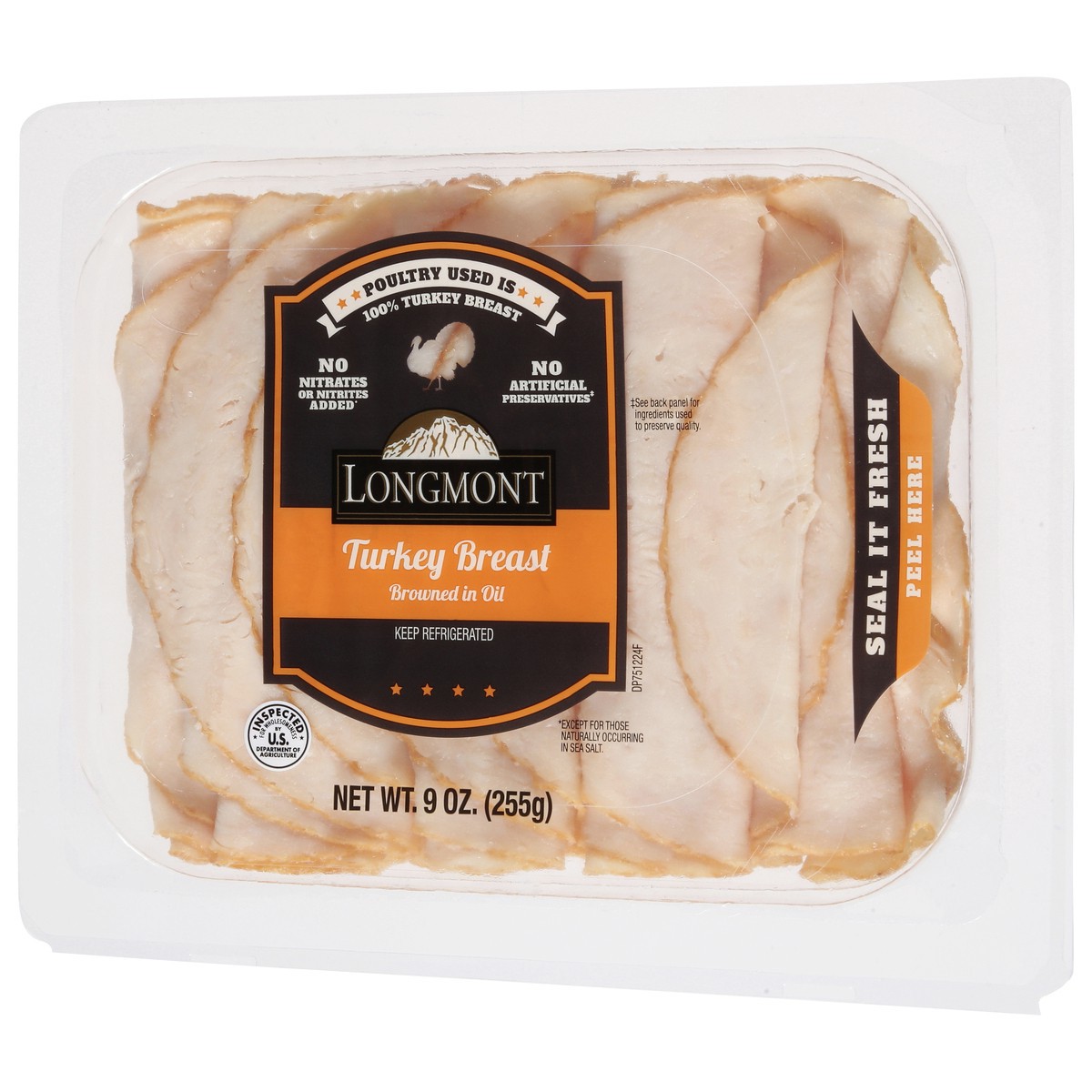 slide 10 of 13, Longmont Turkey Breast 9 oz, 9 oz