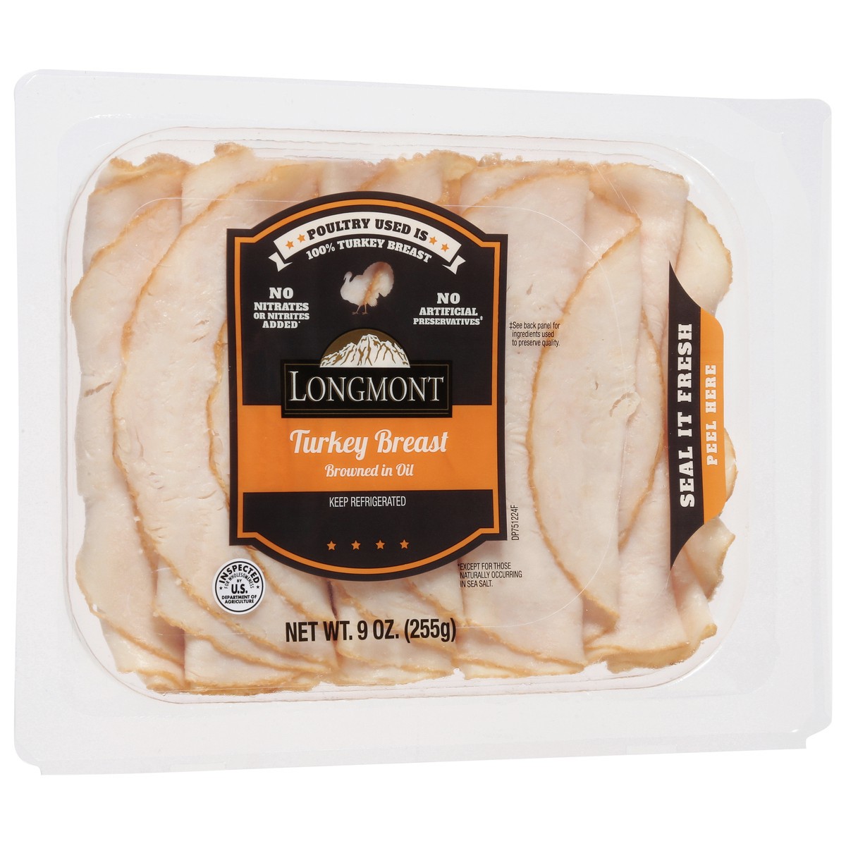 slide 5 of 13, Longmont Turkey Breast 9 oz, 9 oz