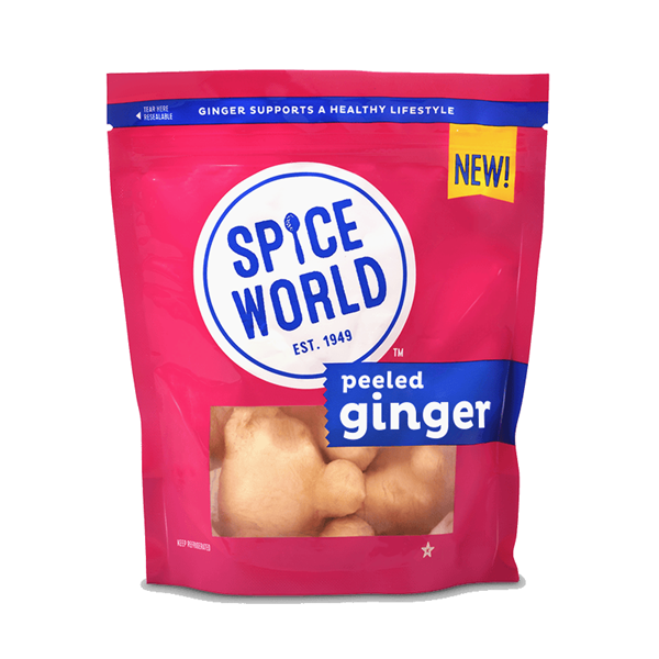 slide 1 of 1, Spice World Peeled Ginger 7 oz, 7 oz