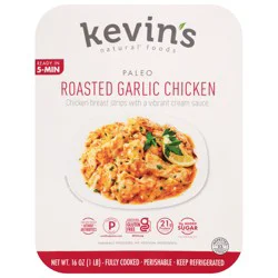 Kevin's Natural Foods Paleo Roasted Garlic Chicken 16 oz