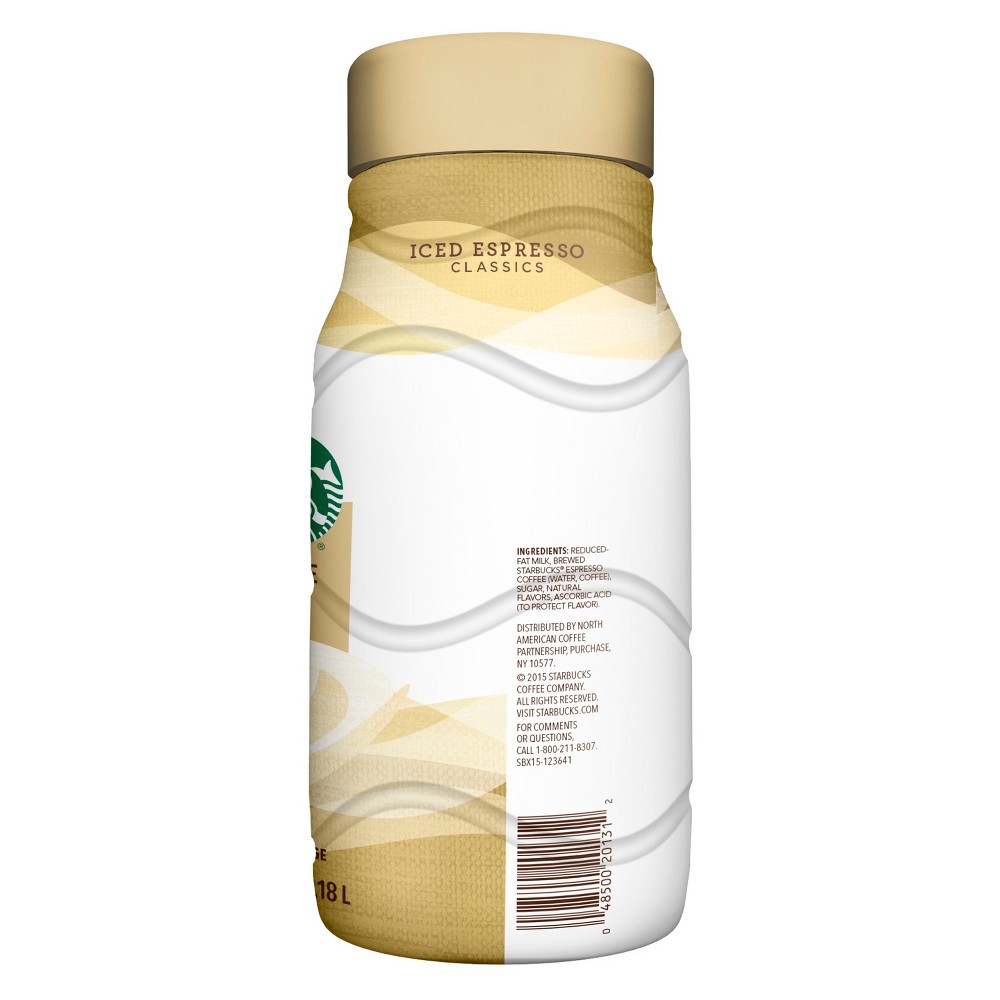 slide 3 of 3, Starbucks Vanilla Latte Iced Espresso Bottled Coffee Drink, 40 Fl Oz, 40 fl oz