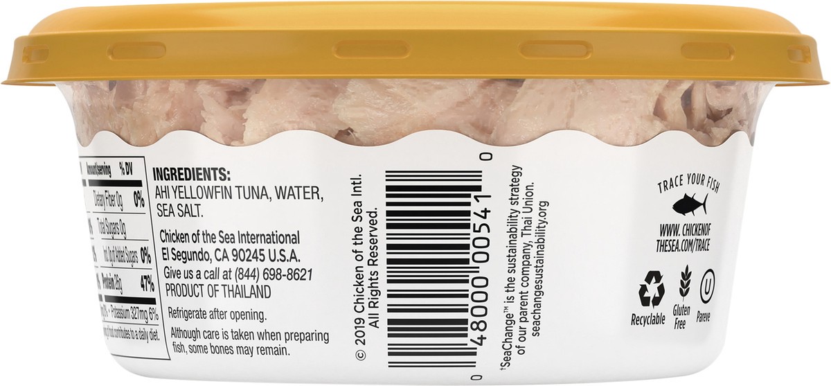 slide 9 of 9, Chicken of the Sea® Wild Catch™ ahi yellowfin tuna, 4.5 oz