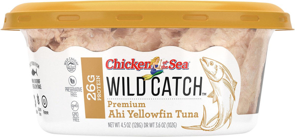 slide 2 of 9, Chicken of the Sea® Wild Catch™ ahi yellowfin tuna, 4.5 oz