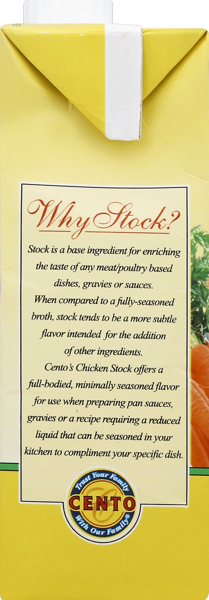 slide 3 of 4, Cento Lower Sodium Chicken Stock, 32 oz