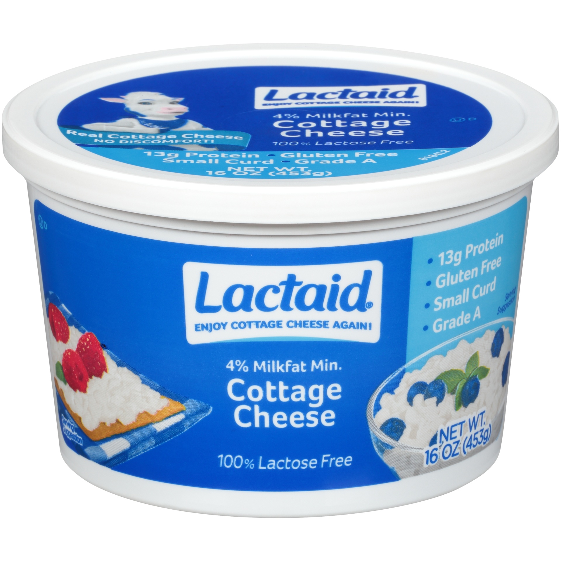 slide 1 of 7, Lactaid Cottage Cheese, 16 oz