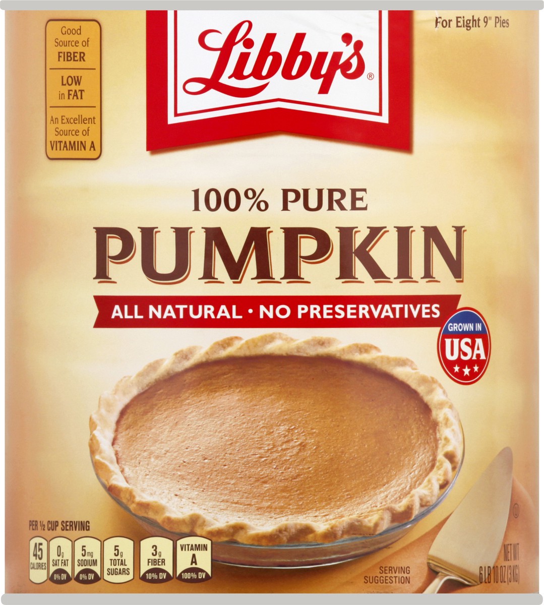 slide 1 of 4, Libby's 100% Pure Pumpkin 106 lb, 106 lb