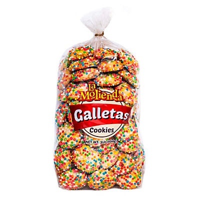 slide 1 of 1, La Molienda Galletas Grajeas, Sprinkle Cookies, 16 oz
