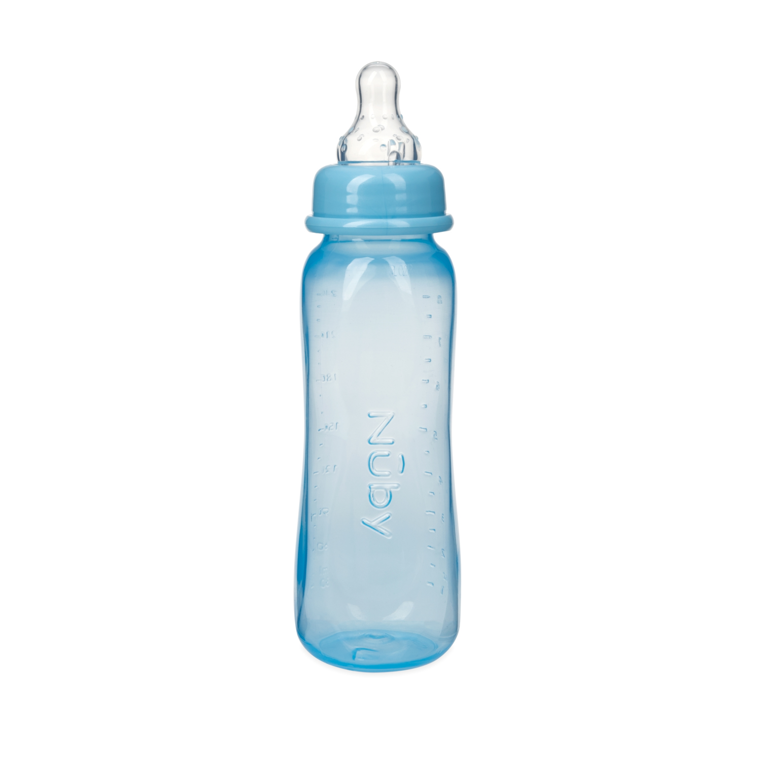 slide 3 of 5, Playskool Nuby Medium Flow Feeding Bottles, 3 ct