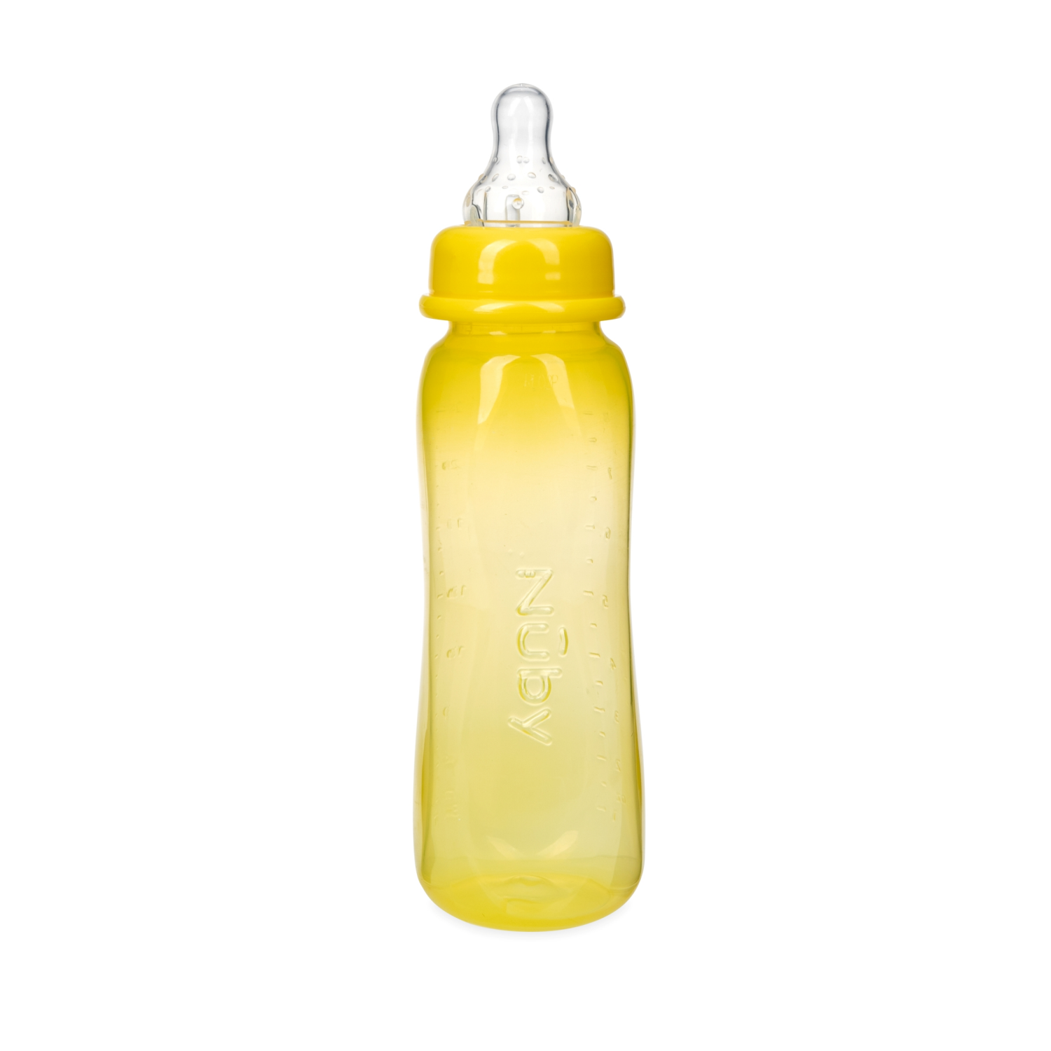 slide 4 of 5, Playskool Nuby Medium Flow Feeding Bottles, 3 ct