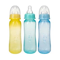 Playskool Nuby Medium Flow Feeding Bottles