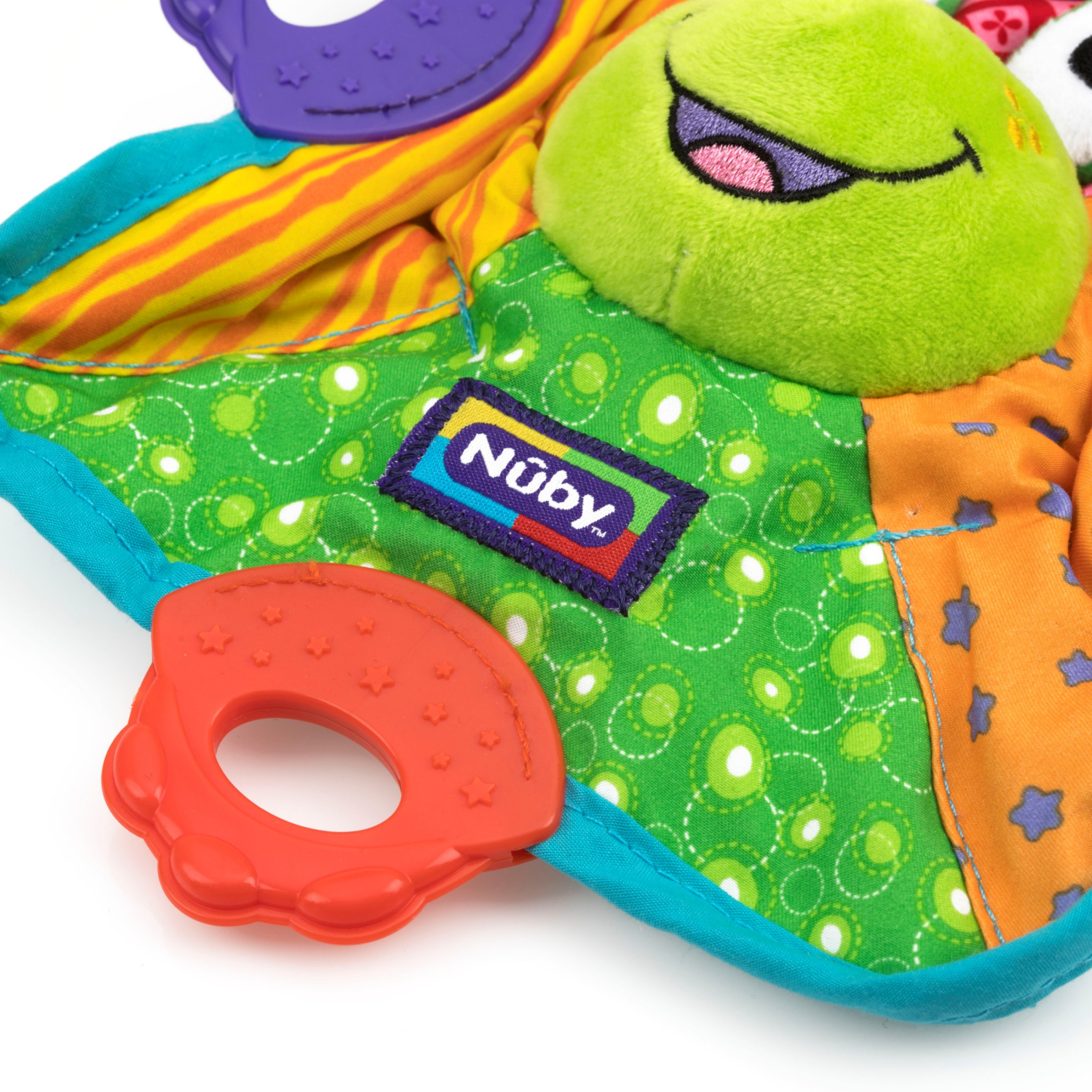 slide 2 of 6, Nuby Teething Blankie, 1 ct