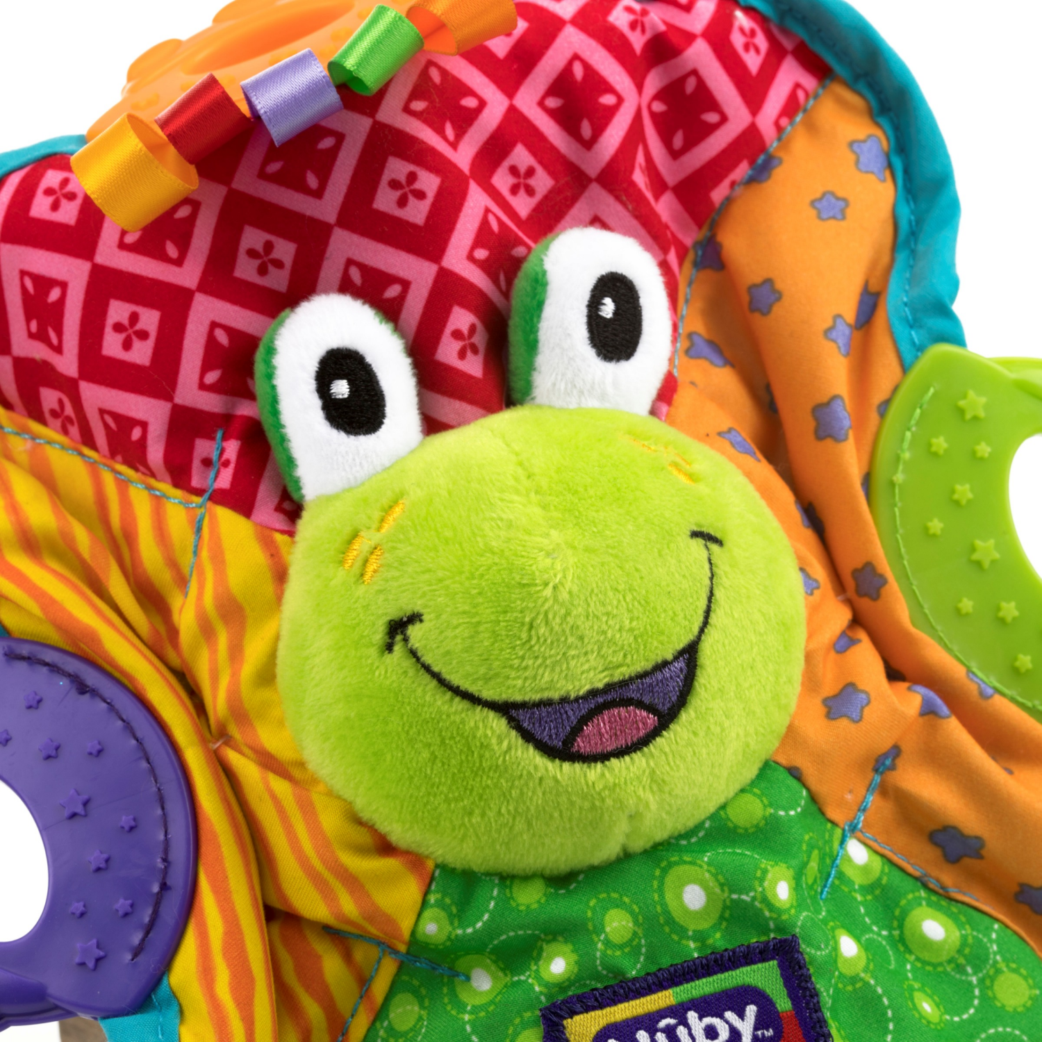 slide 4 of 6, Nuby Teething Blankie, 1 ct