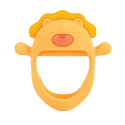 Nuby 3-6m 100% Silicone Teething Mitten 1 ea