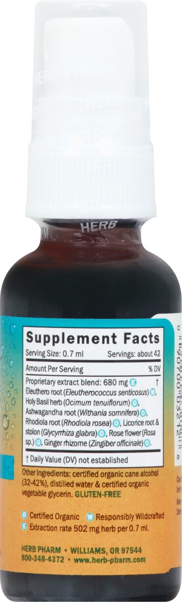 slide 5 of 13, Herb Pharm Daily Stress Balance 1 oz, 1 oz