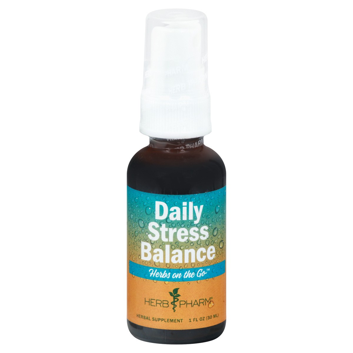 slide 1 of 13, Herb Pharm Daily Stress Balance 1 oz, 1 oz