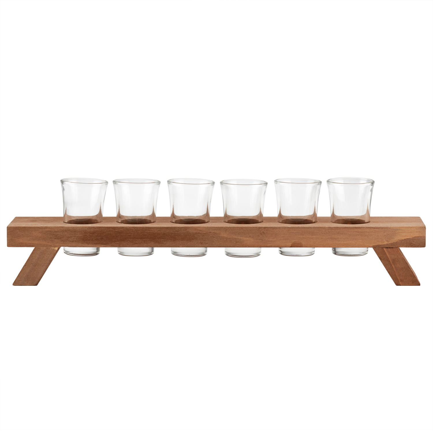 slide 1 of 1, Mason Shot Glass Flight w/Tray 6pc, 6 ct
