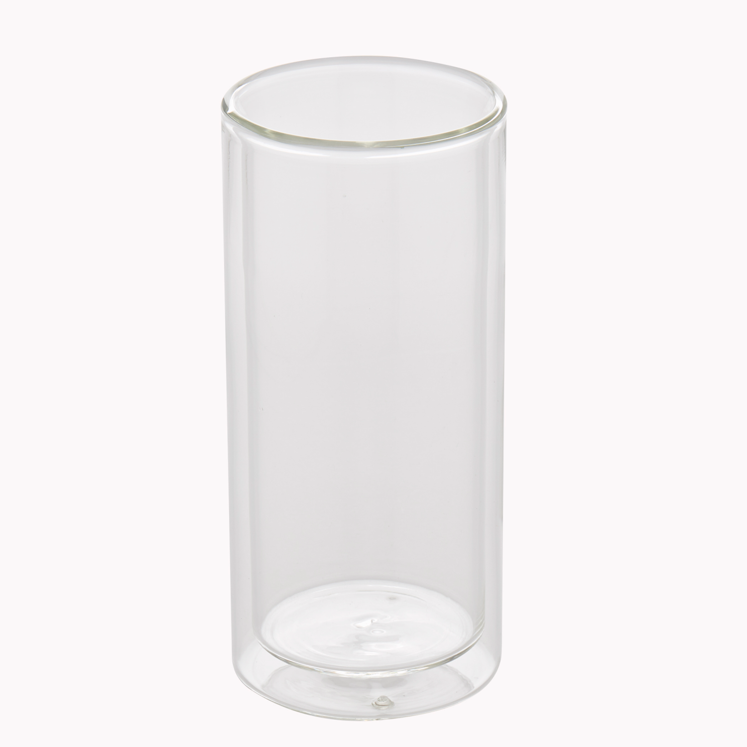 slide 1 of 1, Double Wall Highball Glass, Clear, 16 Oz., 16 oz