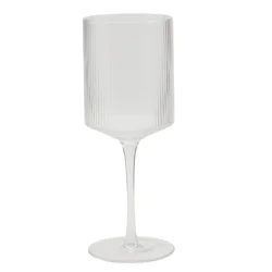 Ridge Wine Glass, Clear, 13.5 Oz.
