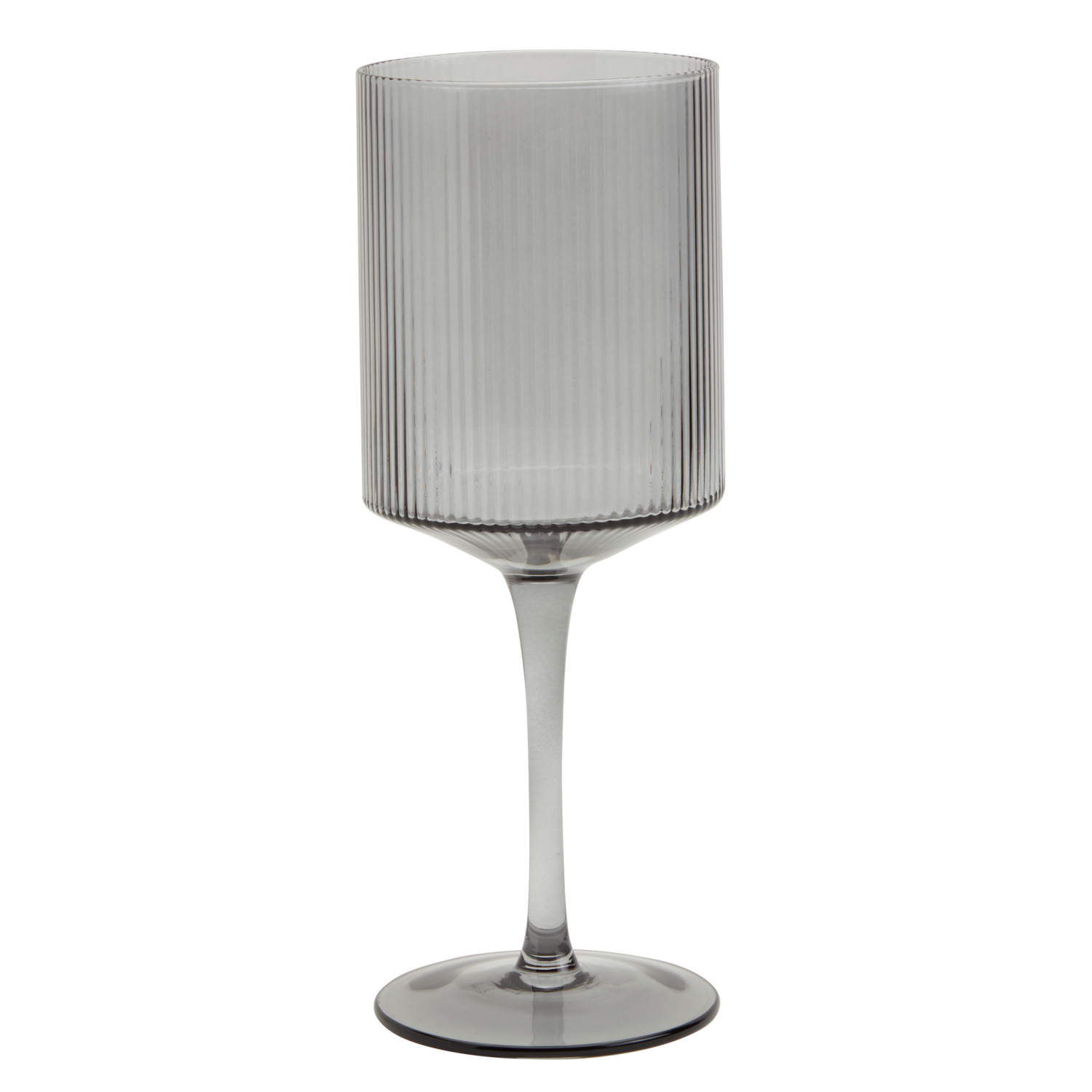 slide 1 of 1, Ridge Wine Glass, Smoke, 13.5 Oz., 13.5 oz