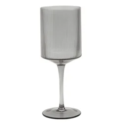 Ridge Wine Glass, Smoke, 13.5 Oz.