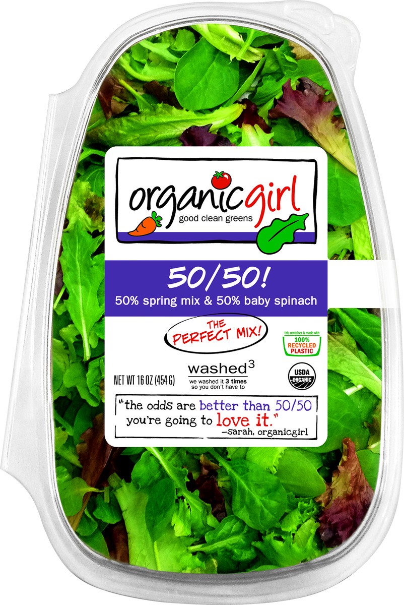 slide 3 of 3, Organic Girl Org Baby50/50, 16 oz