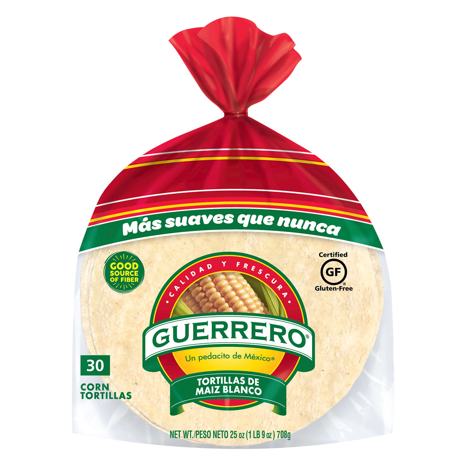 slide 1 of 2, Guerrero Tortillas 30 ea, 30 ct