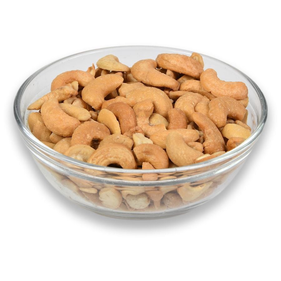 slide 2 of 5, Nice! Cashew Halves & Pieces Unsalted, 8 oz