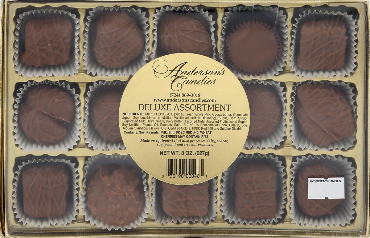slide 2 of 12, Anderson's Candies Chocolate 8 oz, 8 oz
