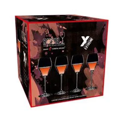 Riedel 4 Piece Rose Set