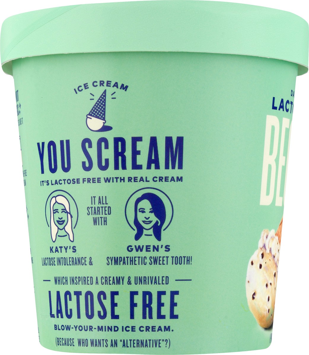 slide 8 of 12, Beckon Lactose Free Mint Chip Ice Cream 1 pt, 16 fl oz