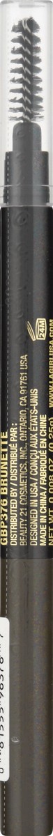 slide 2 of 9, L.A. Girl Brow Bestie Brunette GBP376 Eyebrow Pencil 0.008 oz, 0.01 oz