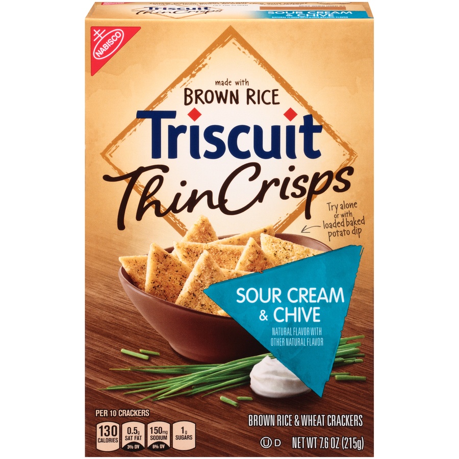 slide 1 of 8, Triscuit Crackers 7.6 oz, 7.6 oz