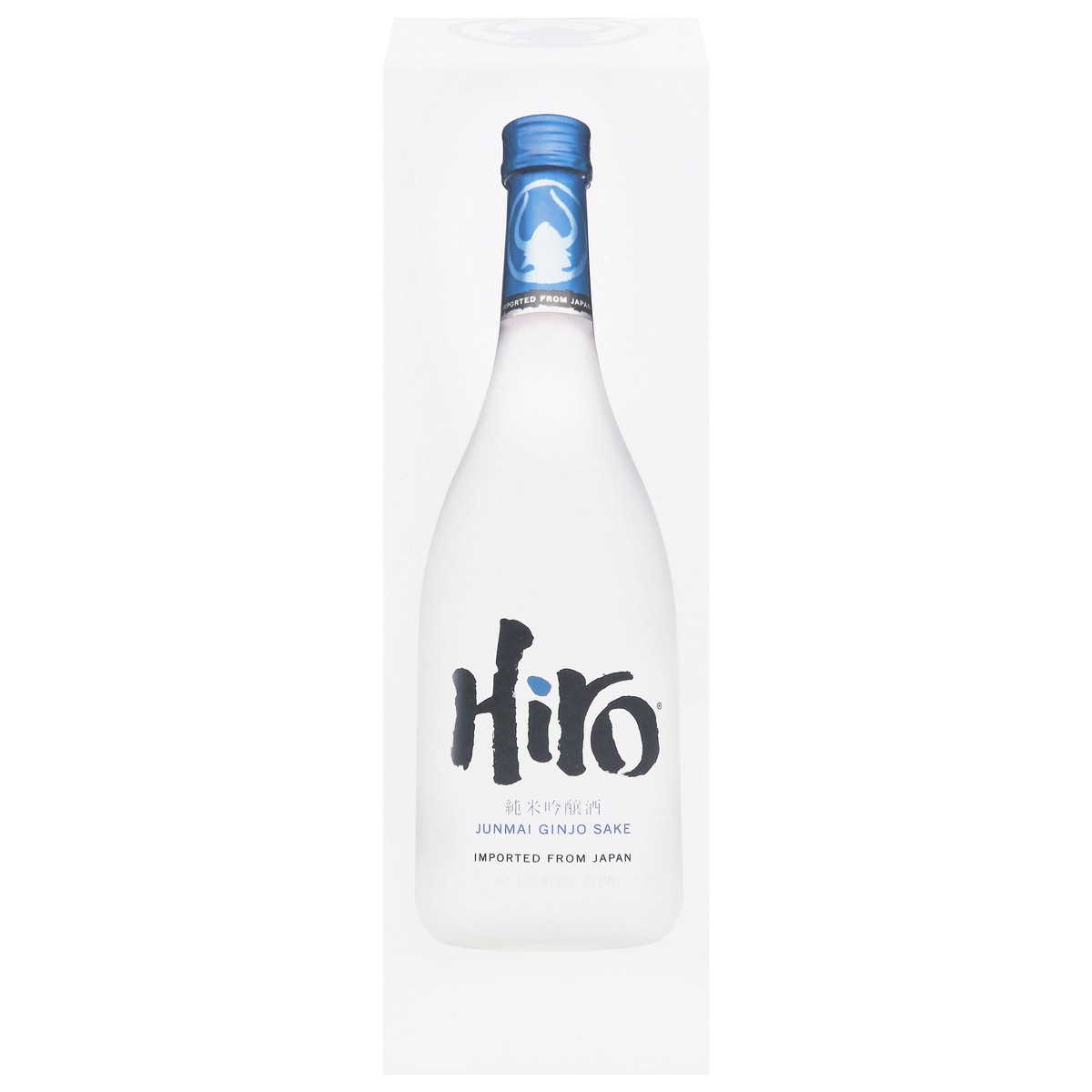 slide 4 of 4, Hiro Sake Junmai-Ginjo (Hiro Blue), 720 ml