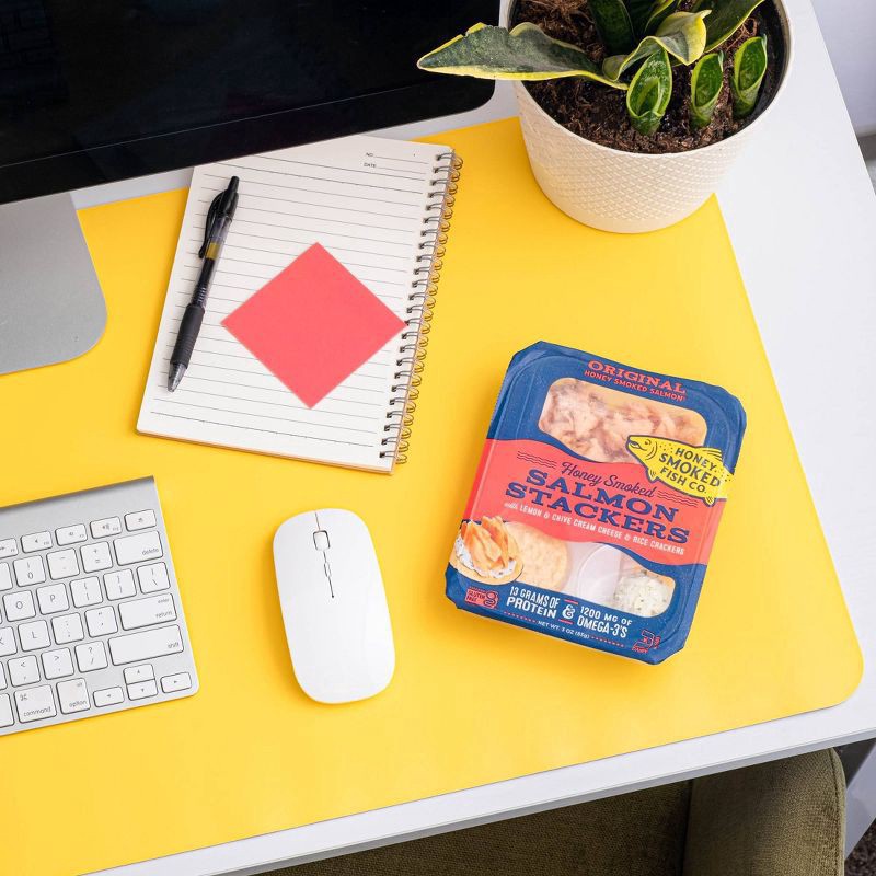 slide 2 of 5, Honey Smoked Fish Co. Honey Smoked Stackers Original, 3 oz