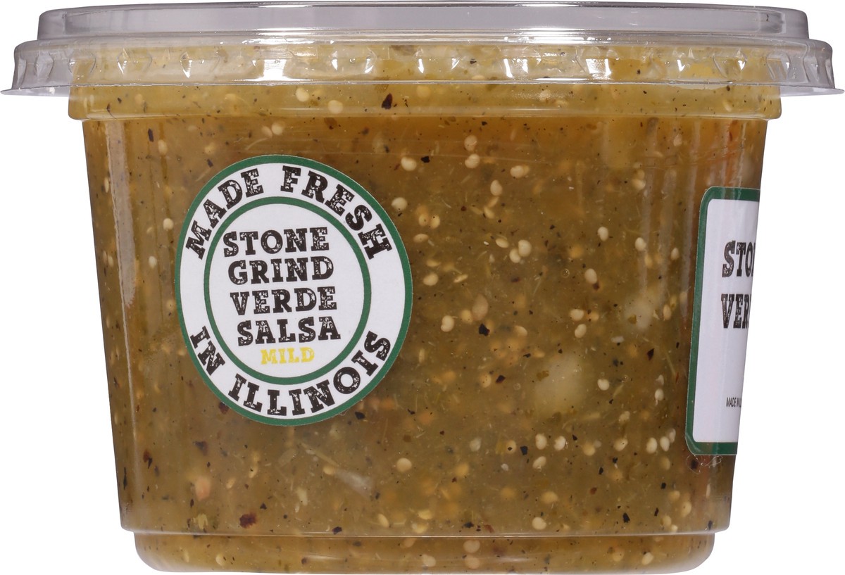 slide 7 of 14, Jaffa Salads Mild Stone Grind Verde Salsa 16 oz, 16 oz
