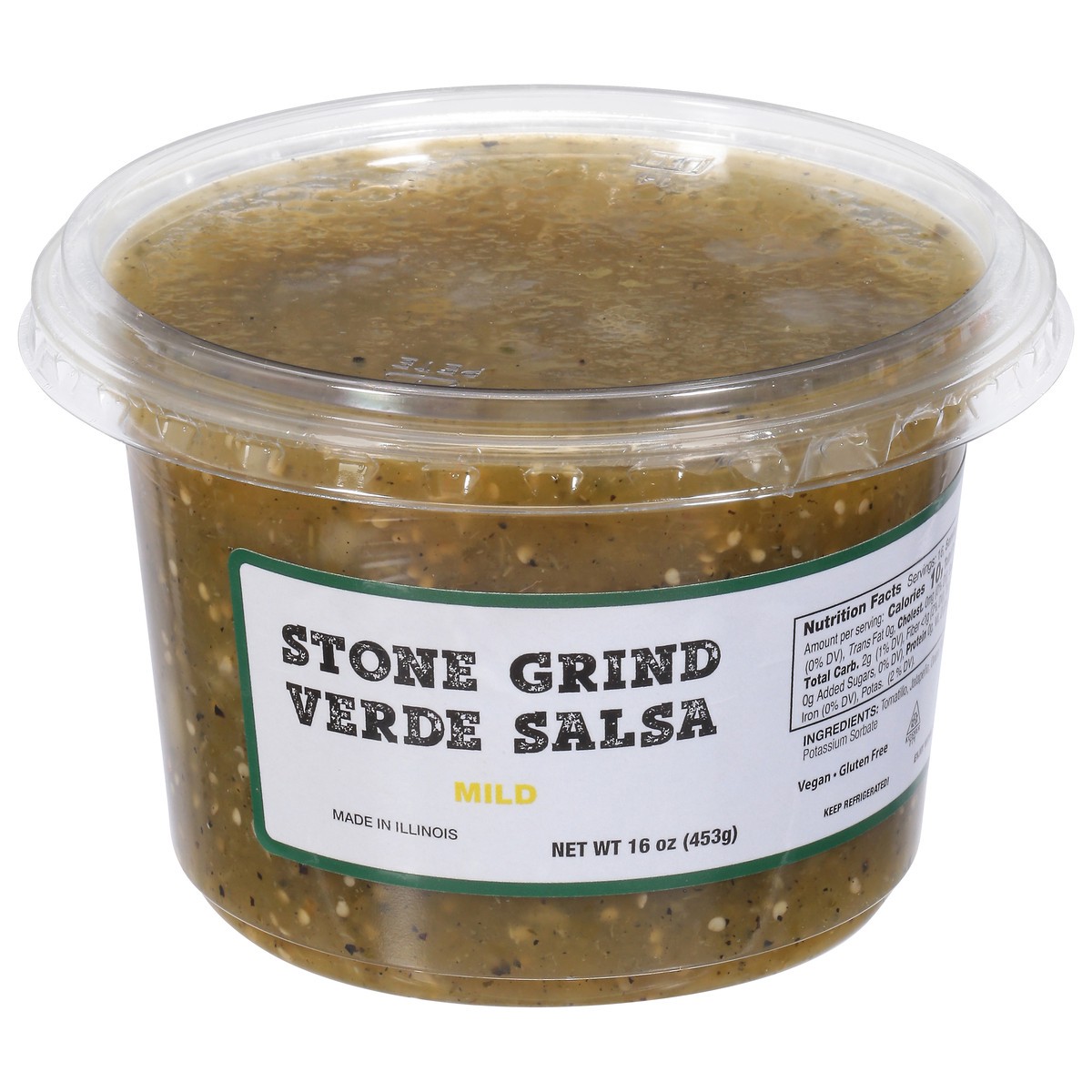 slide 8 of 14, Jaffa Salads Mild Stone Grind Verde Salsa 16 oz, 16 oz