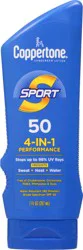 Coppertone Sport Broad Spectrum SPF 50 4-in-1 Performance Sunscreen Lotion 7 fl oz