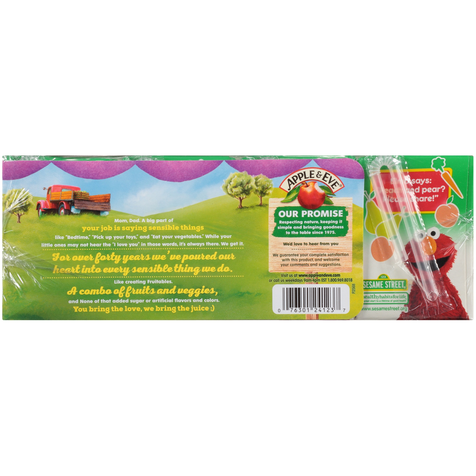 slide 7 of 9, Apple & Eve Fruitables Pear Peach Juice 8 Pack, 33.84 fl oz