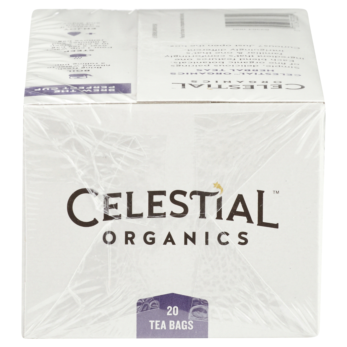 slide 5 of 7, Celestial Seasonings Tea Herbal Chamomile Lavender Organic, 20 ct