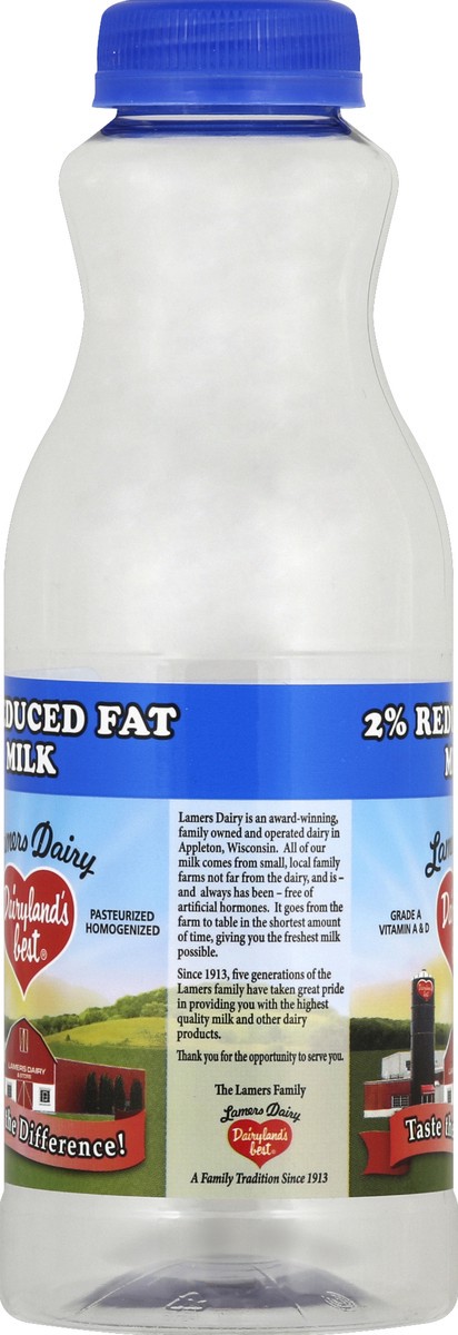 slide 4 of 6, Dairylands Best Milk, Reduced Fat, 2%, 16 oz