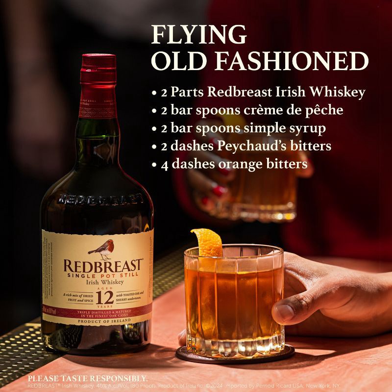 slide 3 of 8, Redbreast 12yr Whiskey - 750ml Bottle, 750 ml