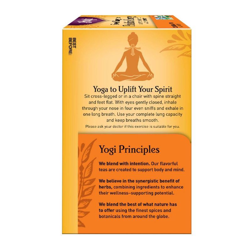 slide 2 of 9, Yogi Tea - Sweet Tangerine Positive Energy Tea - 16ct, 16 ct