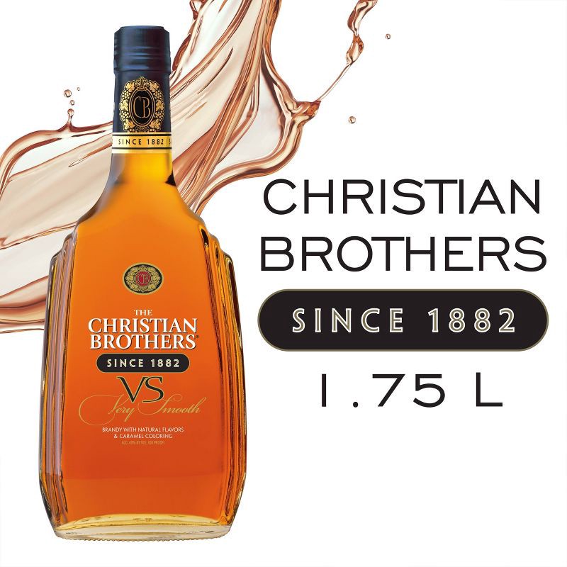 slide 3 of 7, The Christian Brothers Christian Brothers Brandy - 1.75 L Bottle, 1.75 liter