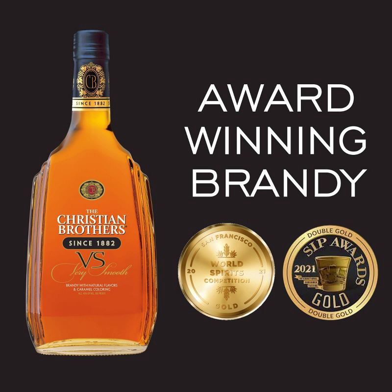 slide 7 of 7, The Christian Brothers Christian Brothers Brandy - 1.75 L Bottle, 1.75 liter